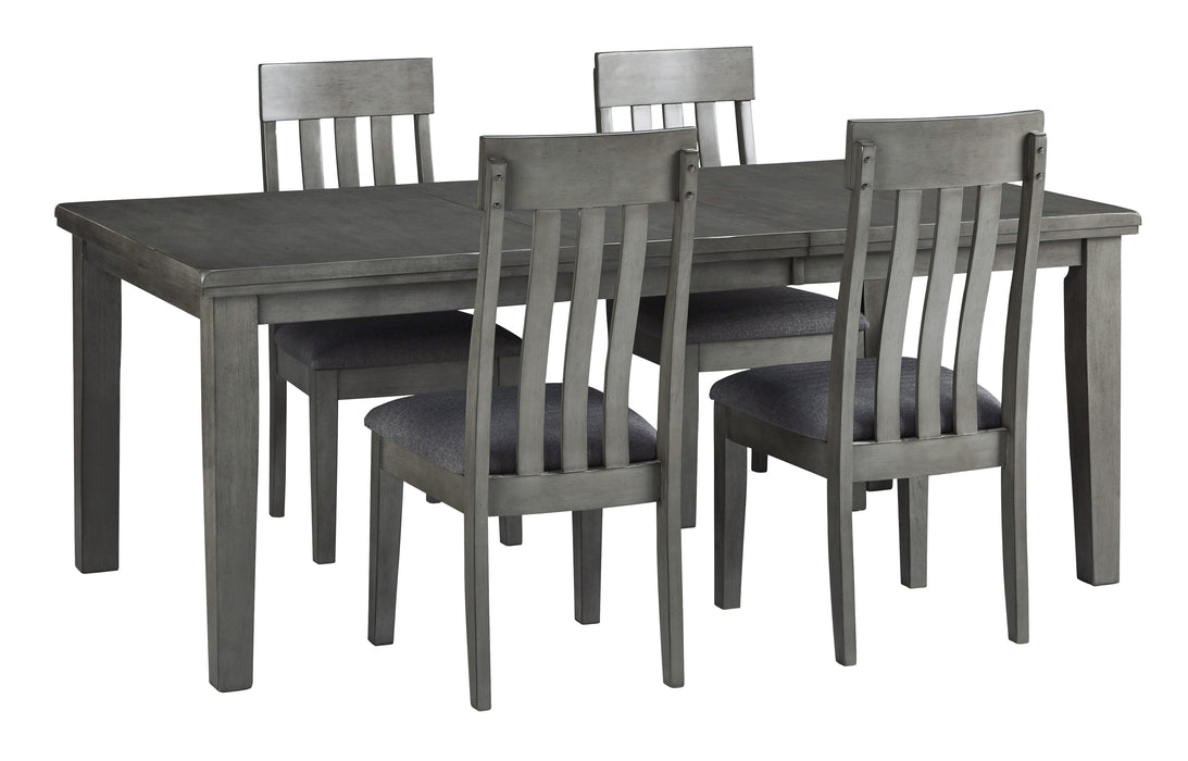 Hallanden Gray Dining Set - Gate FurnitureDining Room Set