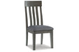 Hallanden Gray Dining Table, 4 Chairs, and Bench - Gate FurnitureDining Room Set