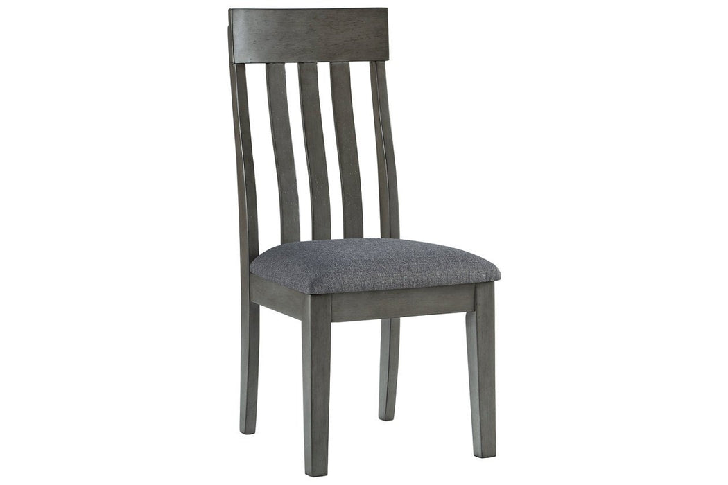 Hallanden Two - tone Gray Dining Chair (Set of 2) - Gate FurnitureDining Chair