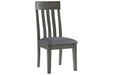 Hallanden Two - tone Gray Dining Chair (Set of 2) - Gate FurnitureDining Chair