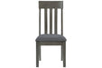 Hallanden Two - tone Gray Dining Chair (Set of 2) - Gate FurnitureDining Chair