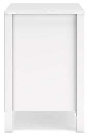 Hallityn Twin Tent Bed with Dresser and 2 Nightstands in White - PKG019026