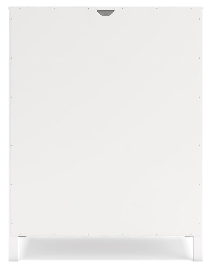 Hallityn White Bookcase - EB1810-230