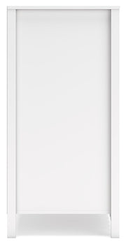 Hallityn White Bookcase - EB1810-230