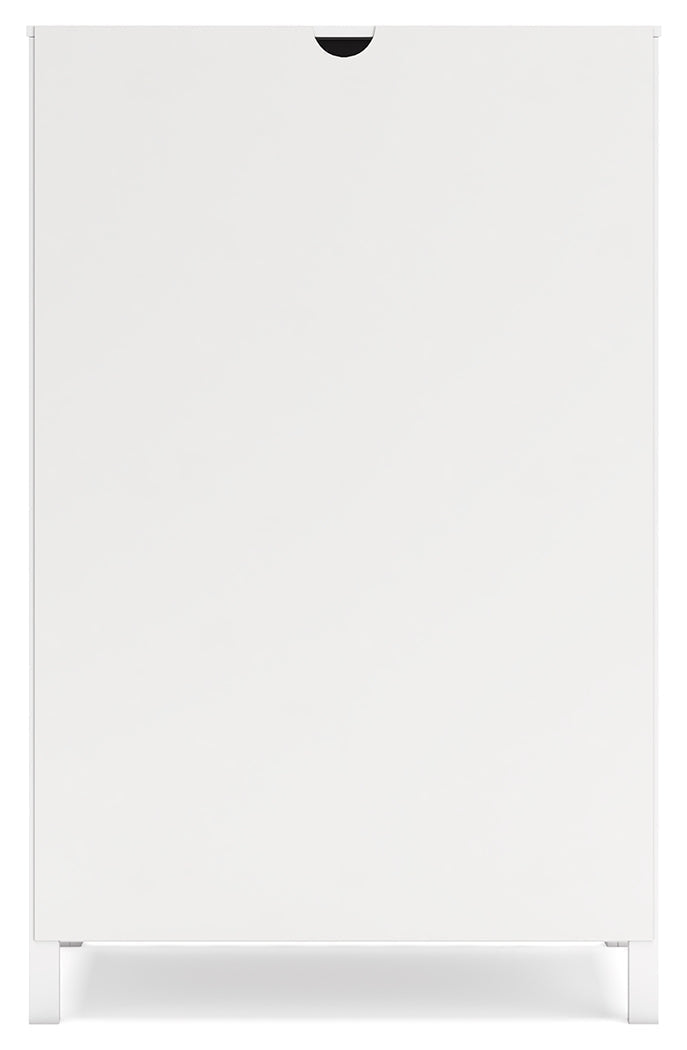 Hallityn White Chest of Drawers - EB1810-245