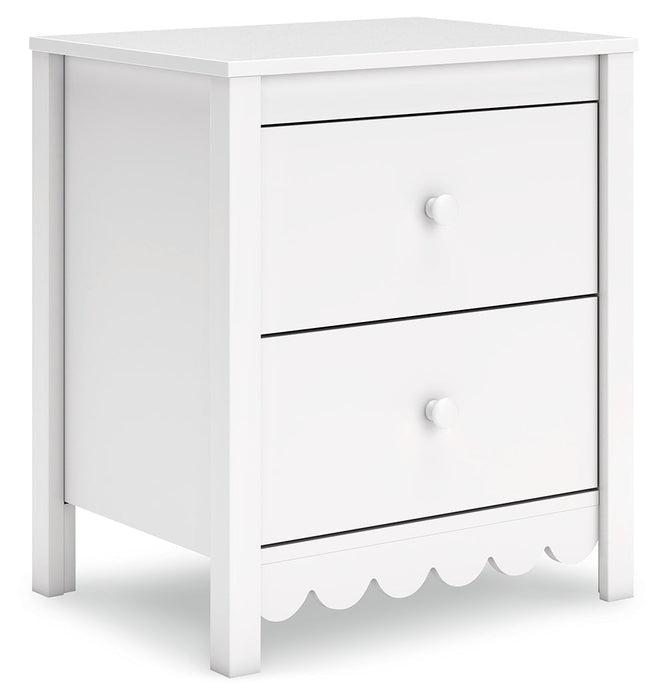 Hallityn White Youth Platform Bedroom Set - Gate FurnitureYouth Bedroom Set