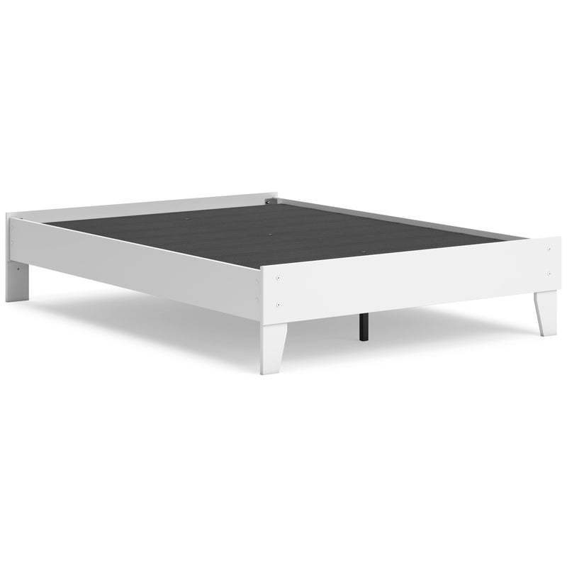 Hallityn White Youth Platform Bedroom Set from Ashley - Lara Furniture