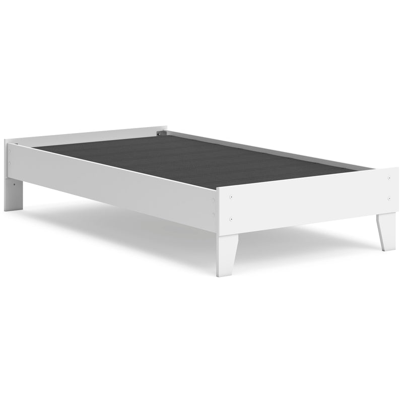 Hallityn White Youth Platform Bedroom Set from Ashley - Lara Furniture
