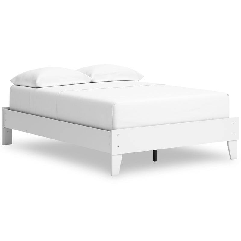Hallityn White Youth Platform Bedroom Set from Ashley - Lara Furniture