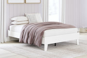 Hallityn White Youth Platform Bedroom Set from Ashley - Lara Furniture