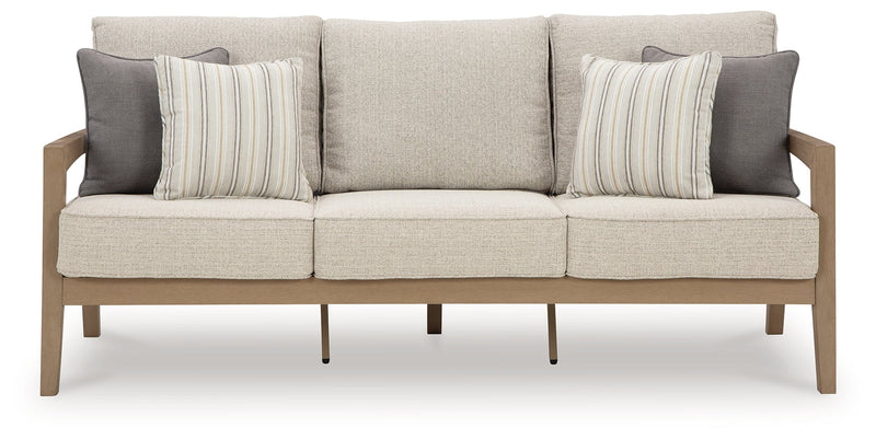 Hallow Creek Outdoor Sofa with Cushion - P560-838