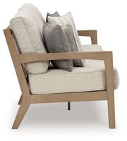 Hallow Creek Outdoor Sofa with Cushion - P560-838
