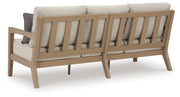 Hallow Creek Outdoor Sofa with Cushion - P560-838
