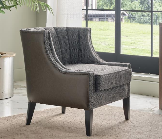 Hames Accent Chair (Hames Brown) 1 Piece - Lara FurnitureLiving Room Chair