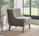 Hames Accent Chair (Hames Cream) 1 Piece - Gate FurnitureLiving Room Chair