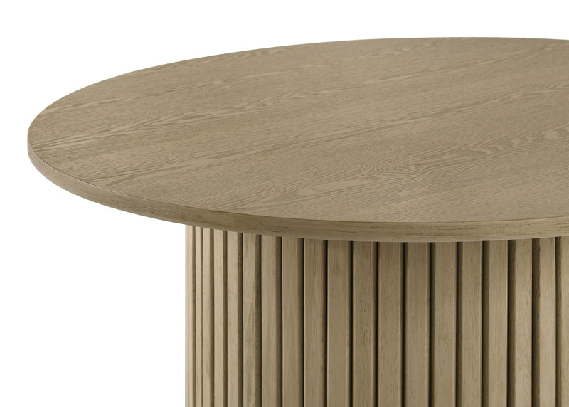 Hamlyn 43-inch Round Wood Counter Height Dining Table Natural Oak - 193938NAT