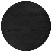 Hamlyn 47-inch Round Wood Dining Room Table Black - 193930BLK