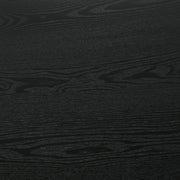 Hamlyn 47-inch Round Wood Dining Room Table Black - 193930BLK