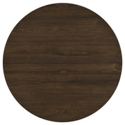 Hamlyn 47-inch Round Wood Dining Room Table Walnut - 193930WAL