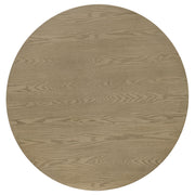 Hamlyn 5-piece Round Wood Dining Set Grey and Natural Oak - 193930NAT-S5E