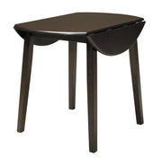 Hammis Dark Brown 3 - Piece Drop Leaf Dining Set - Lara FurnitureDining Room Set