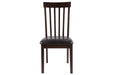 Hammis Dark Brown Dining Chair (Set of 2) - Gate FurnitureDining Chair