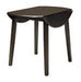 Hammis Dark Brown Dining Drop Leaf Table - Gate FurnitureDining Table