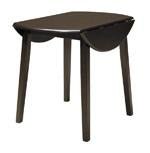 Hammis Dark Brown Dining Drop Leaf Table - Lara FurnitureDining Table