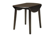 Hammis Dark Brown Dining Drop Leaf Table - Lara FurnitureDining Table