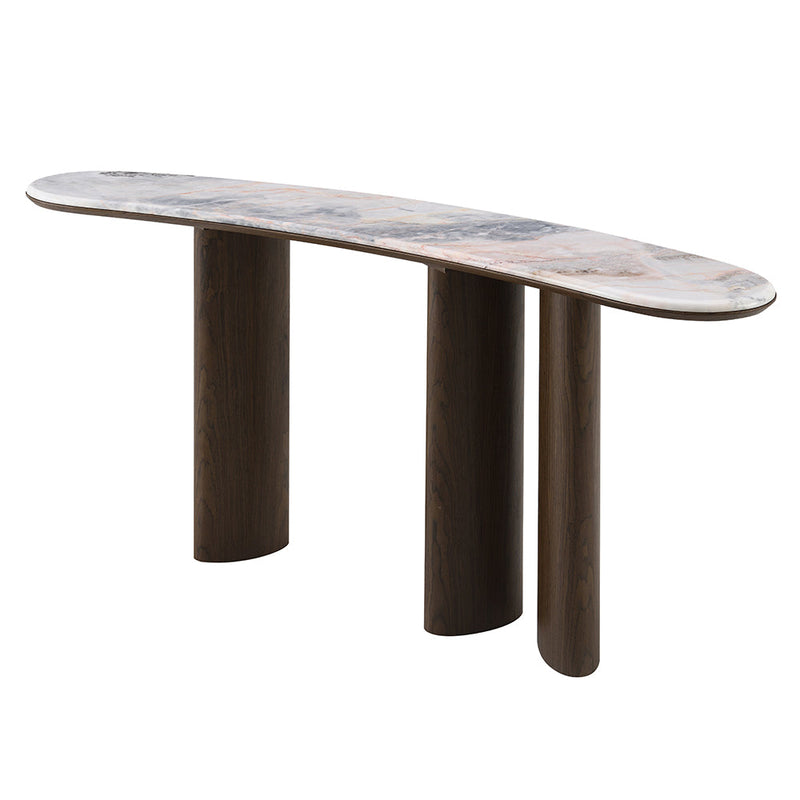 Hanale Console Table w/Natural Marble - AC04577