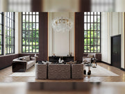 Hanedan Stationary Four Seat Sofa in Cream - 200-GAB-HAN-4