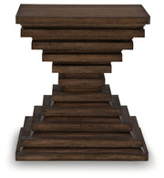 Hannodream Warm Brown End Table - T821-2