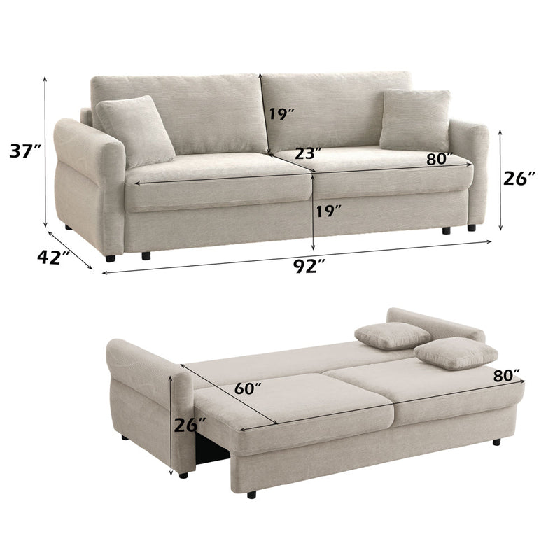 Haran SOFA W/SLEEPER - LV03130