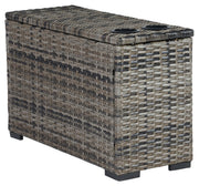 Harbor Court Console with Drink Holders - P459-853 - Lara Furniture