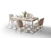 Hare Dining Table in White - 200-ALT-HAR-WHT-DT-6