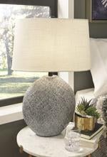 Harif Beige Table Lamp - Lara FurnitureTable Lamp