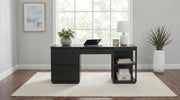 Harkes 75-inch 3-drawer Computer Desk with Adjustable Shelf Coffee Bean - 800798