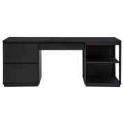 Harkes 75-inch 3-drawer Computer Desk with Adjustable Shelf Coffee Bean - 800798