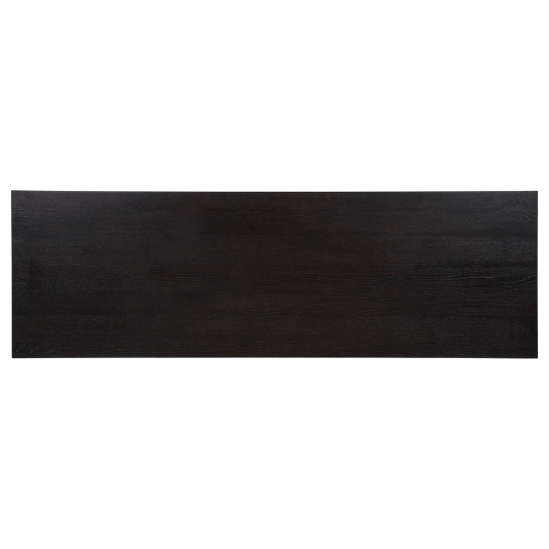 Harkes 75-inch 3-drawer Computer Desk with Adjustable Shelf Coffee Bean - 800798