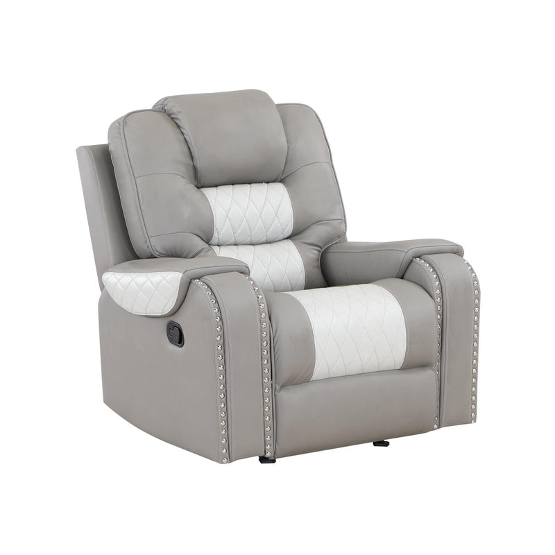 Harlow 3 PC ( Reclining Sofa & Loveseat & Chair ) - L420-GY-3PC