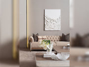 Harmony Stationary Four Seater Chester Sofa in Cream - 200-GAB-HAR-4C