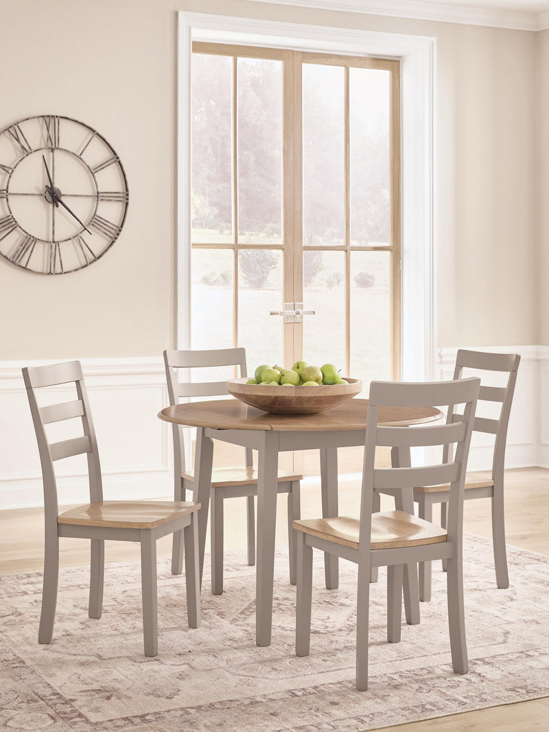 Harperfeld Dining Table and 2 - PCD403D3