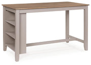 Harperfeld Natural/Gray Counter Height Dining Table - PCD403-13