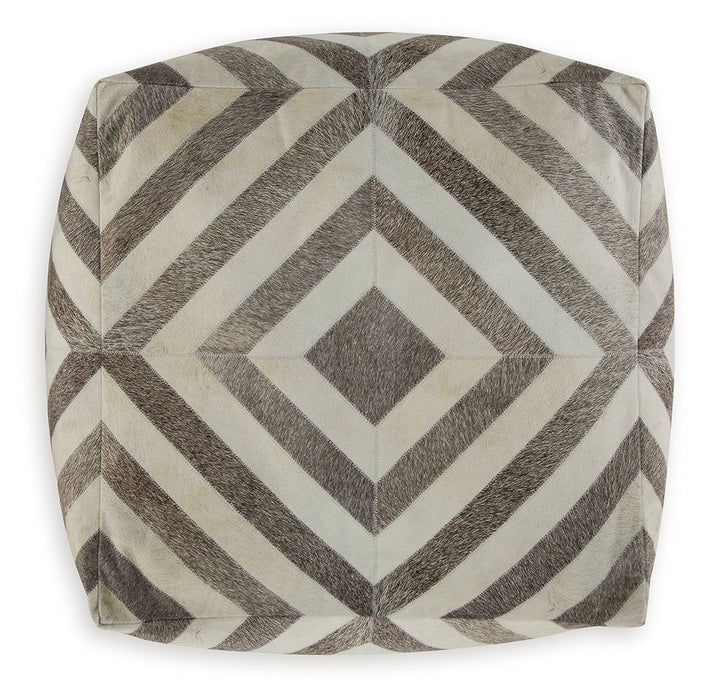Hartselle Pouf - Gate FurniturePouf