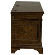 Hartshill 66-inch 5-drawer Credenza Office Desk Burnish Oak - 881282