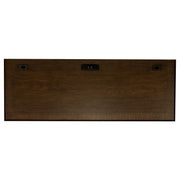 Hartshill 66-inch 5-drawer Credenza Office Desk Burnish Oak - 881282