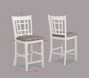 Hartwell Chalk Gray Counter Height Dining Set - Lara FurnitureCounter Height Set