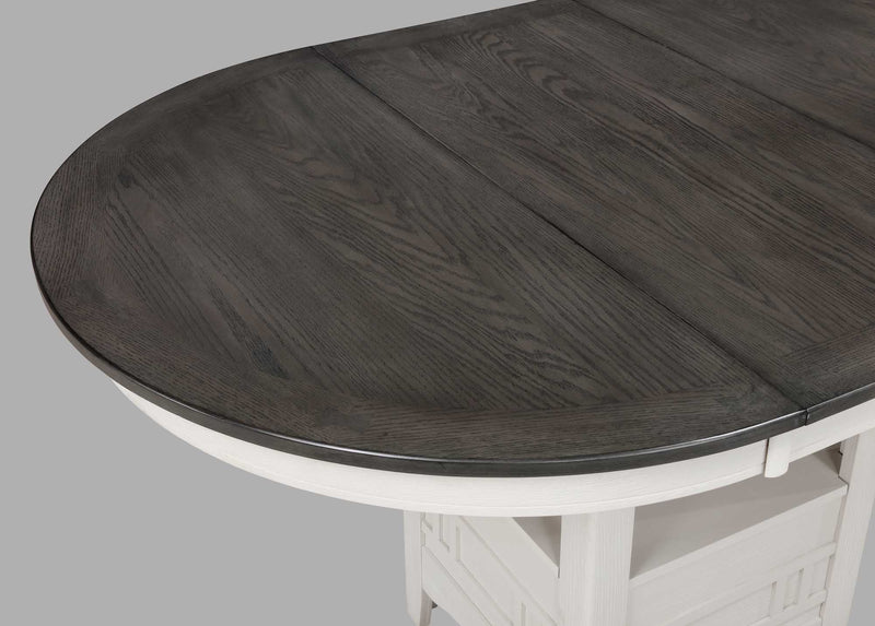 Hartwell Chalk Gray Counter Height Dining Set - Lara FurnitureCounter Height Set