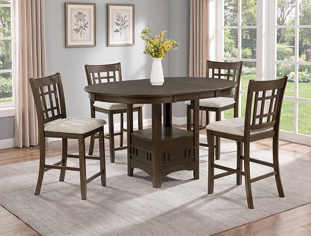 Hartwell Ct Ht Chair Brown, Set of 2 - 2795BRN-S-24