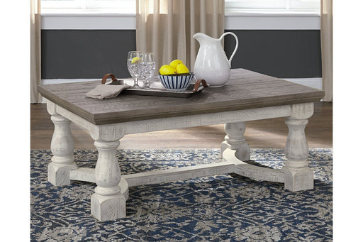 Havalance Gray/White Coffee Table - Gate FurnitureCoffee Table